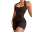 Sexy Breathable Ladies' Solid Knit Fitness Overalls