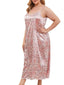 Women's Summer Dress Slip Dress Midi Dress Sexy Casual Print Graphic Strap Party Home