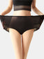 Plus Size High Waist Cotton Lace Panty - Smooth, Comfy, Breathable