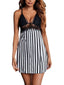 Women's Lace Dress Sheath Dress Mini Dress Daily Sexy Lace Backless Geometric Strap Home Claret