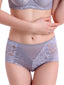 Women's Floral Lace Mid-Rise Hip-Lifting Panties