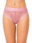 Sexy Ladies' Transparent Low Waist Lace Thong With Embroidery