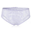 Plus Size Sexy Crotchless Lace Ruffle Back Low Waist Panties for Women