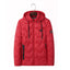 USB Electric Heated Coats Heating Hooded Jacket Long Sleeves Winter Warm Clothing