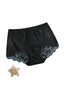 Women's Floral Lace Mid Waist Breathable Panties
