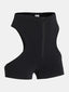 Women Zip Front Cut Out Breathable Hip Lift High Waist Panty Body Shaper Shapewear