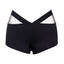 Sexy Women's Elastic Waist Polyester Sports Shorts With Waistband