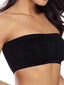 Women's Tube Bra Full Coverage Scoop Neck Breathable Pure Color Pull-On Closure Casual Daily Nylon 1PC Bras & Bralettes