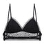 Sexy Ladies' Seamless Lace Mesh Halter Bra