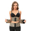 Plus Size Women's Zipper Waist Trainer Corset - Everyday Workout Body Shaper Cincher Girdle