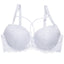 Bow Lace Bralette Brassiere Underwire Lingerie Racerback Floral Bras - Sheseelady