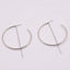 Jacket Flower Earrings For Women Fashionjewelry Double Sided Section Gold Silver Plated Gift Girl