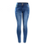 Basic Chic Style Fading Stretch Skinny Ture Denim Jeans - Sheseelady