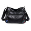 Fashion Soft PU Leather Shoulder Bag Flower Printed Women Crossbody Bags Female Travel Multi Pocket Zipper Messenger Handbags