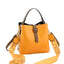 Women's Wide Strap Bags Bucket Large Capacity Single Shoulder Messenger Handbags