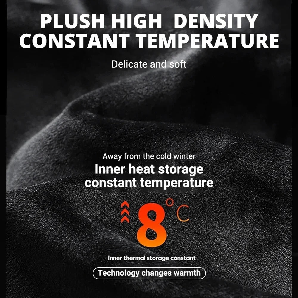 USB Heated Thermal Underwear Pants - 3 Temperature Settings | Winter Warming Base Layer for Men & Women