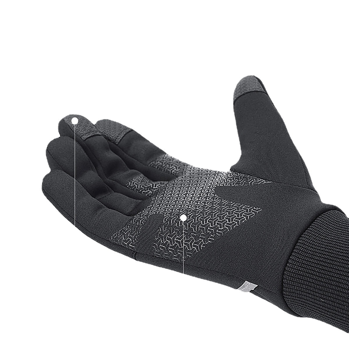 Warm Waterproof Winter Touch Screen Gloves for Men & Women - Sport, Motorcycle, Ski, Gym Secondary image