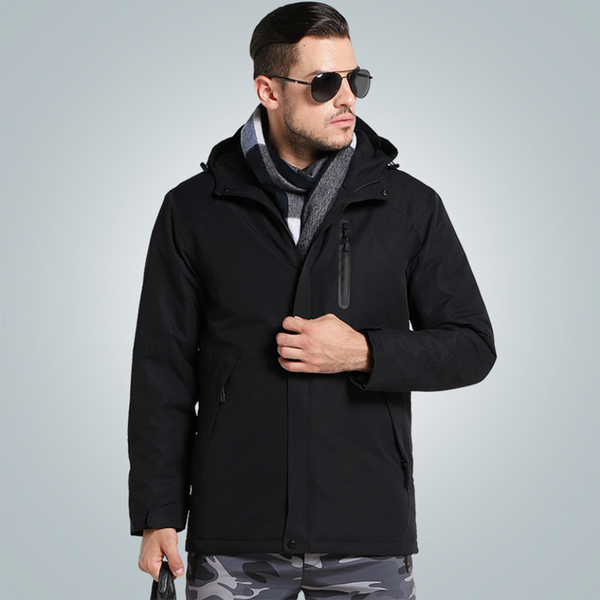 Electric Heated Coat USB Charging Smart Winter Jacket Men & Women Outdoor Hiking Waterproof