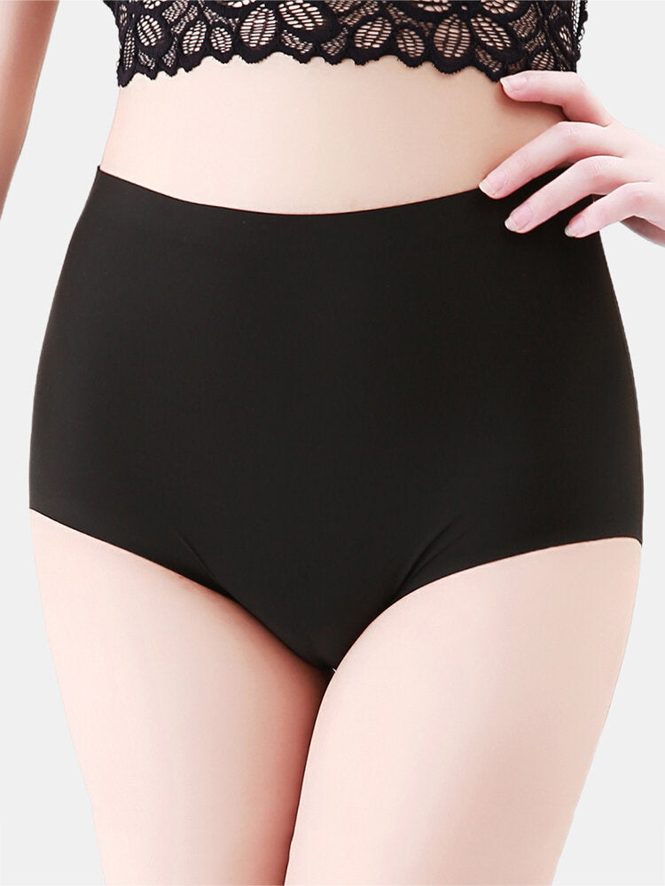 Plus Size Seamless High Waist Smooth Panty