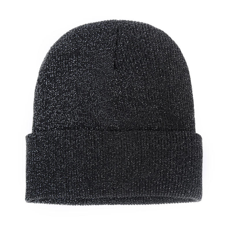 Men Women Winter Ski Crimping Earmuffs Knit Hat Outdoor Thick Beanie Cap Main image