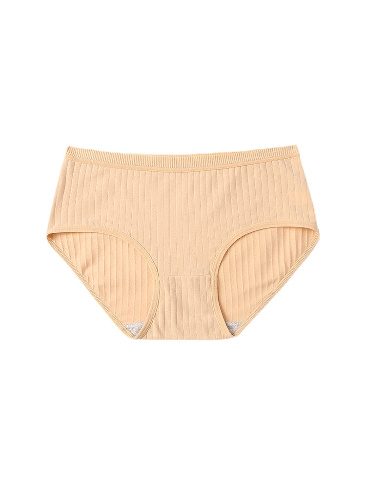 Plus Size Women's Antibacterial Cotton Breathable Comfy Panty