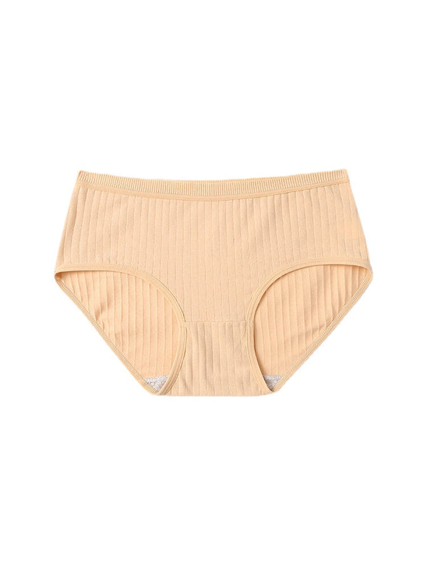 Plus Size Women's Antibacterial Cotton Breathable Comfy Panty