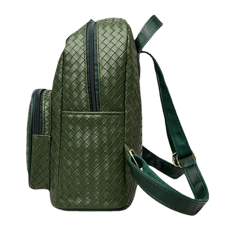 Women Backpack Fashion Travel Large Capacity Zipper School Bag Shoulder Bag Secondary image