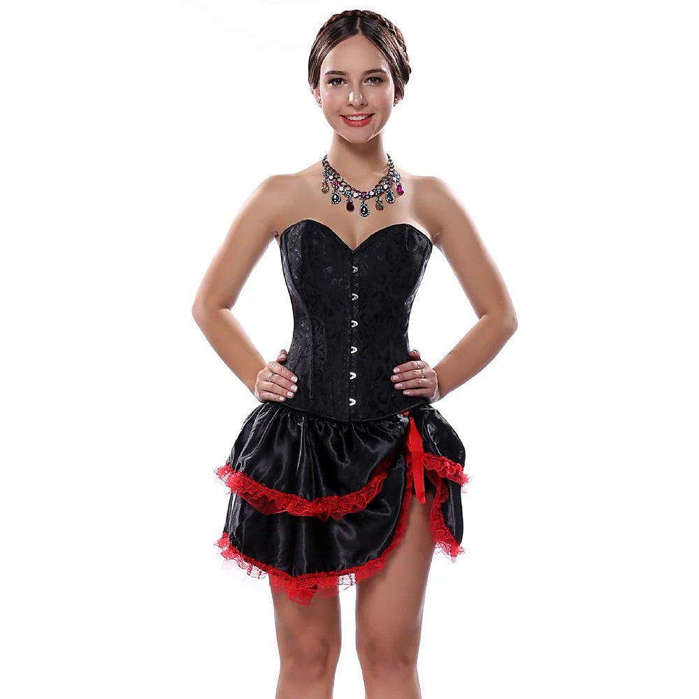 Fashion Sexy Jacquard Ladies Corset Belly Slim Fit Corset Shapewear