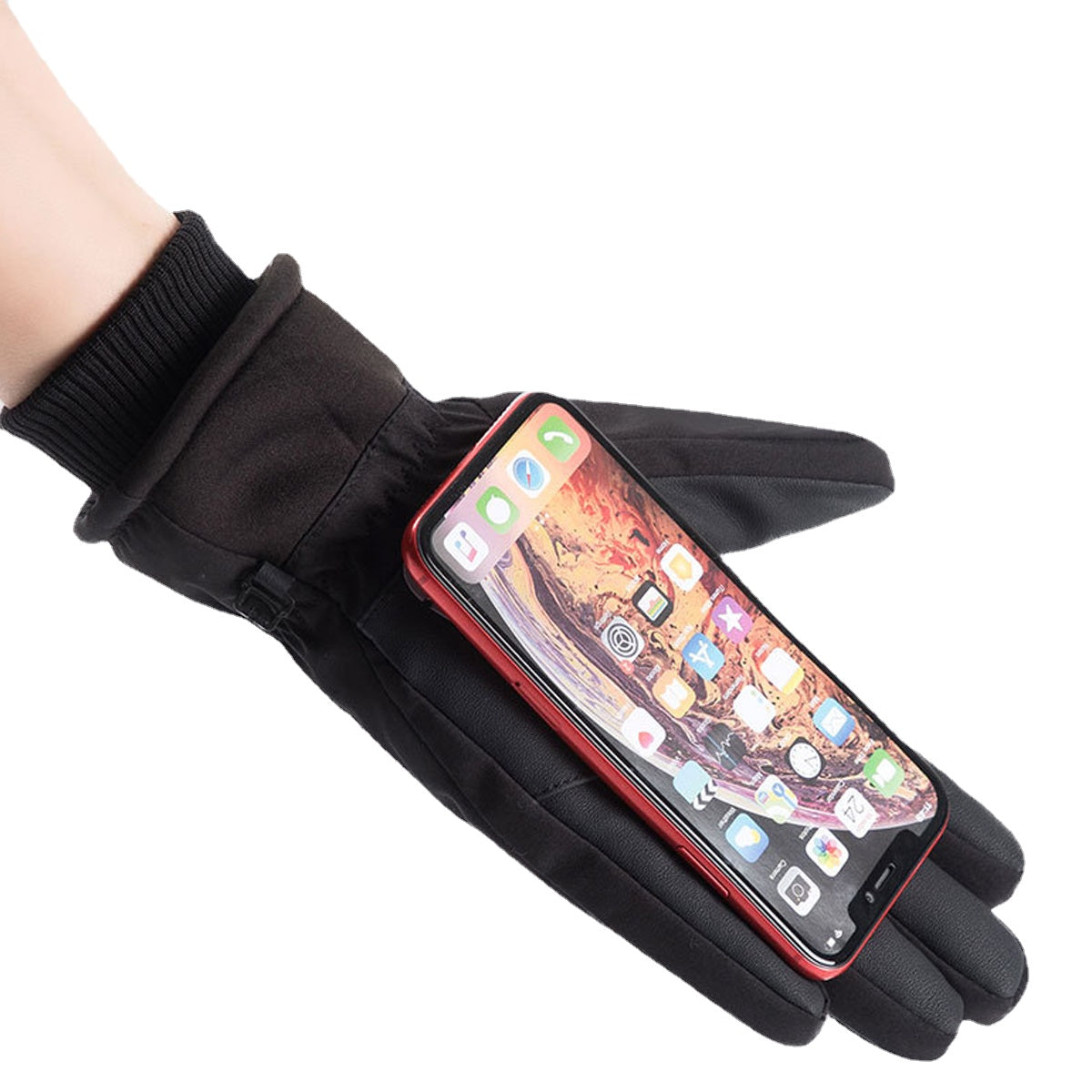 Thermal Touchscreen Waterproof Winter Gloves for Skiing, Snowboarding, Cycling Secondary image