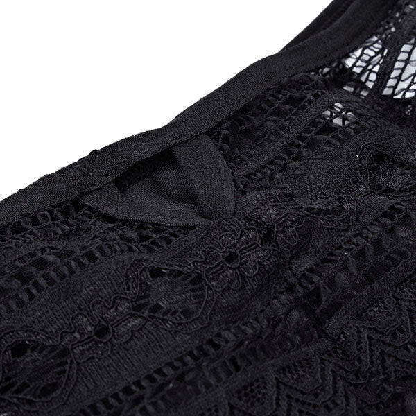 Plus Size Lace Seamless Thongs - Sexy Hips Up Briefs for Women