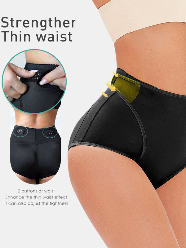 Plus Size Women Abdomen Control Hip Lift Panty High Waist Shapewear