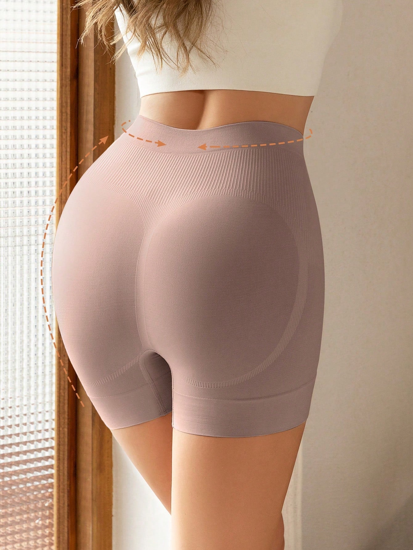 High Waist Tummy Control Shapewear Shorts for Women Secondary image