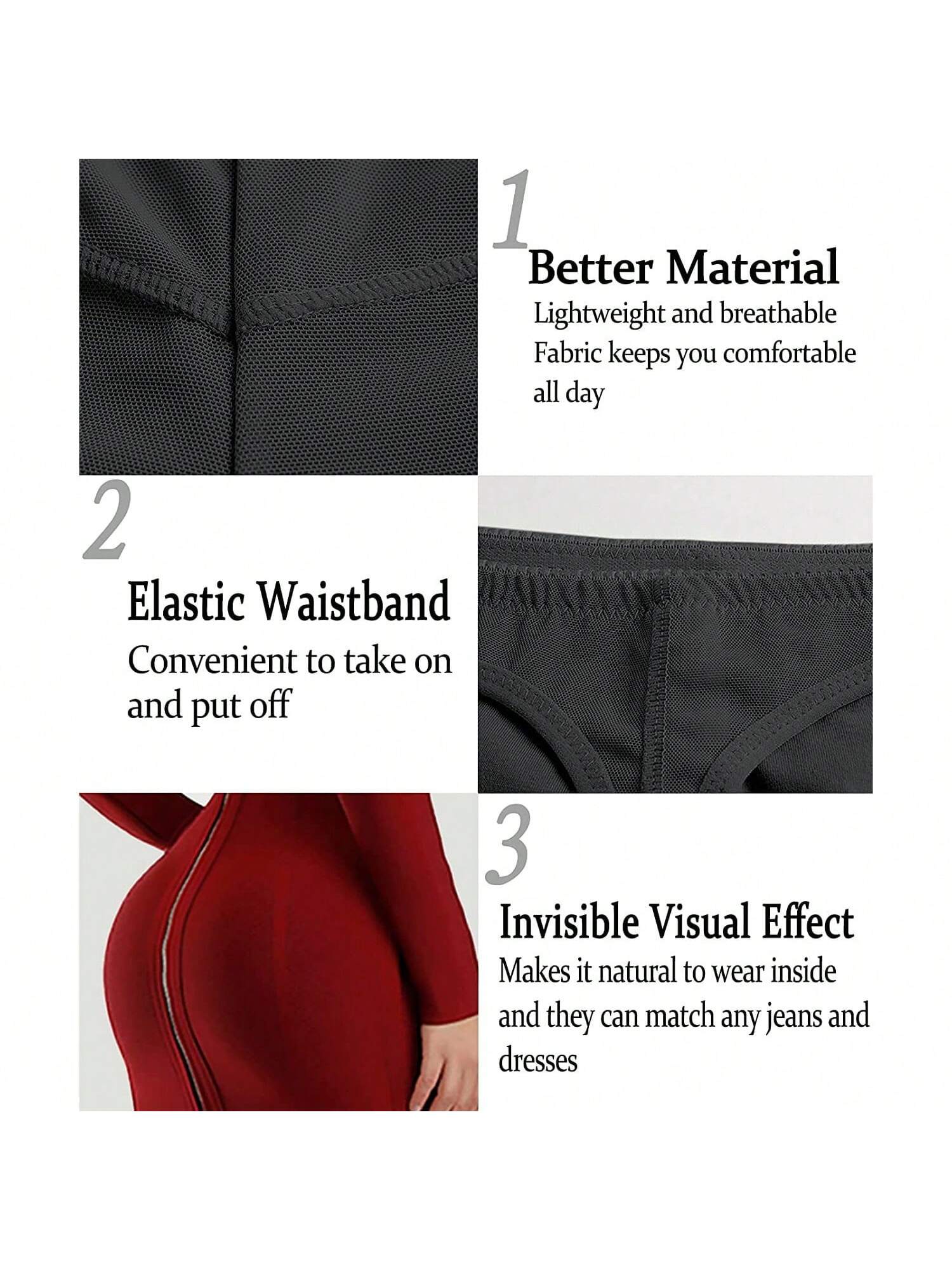 Hollow Out Seamless Butt Lifter Shapewear Shorts for Women - Sexy & Sporty Secondary image