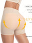 Women's Seamless Tummy Control Shorts with Butt Lifting & High Waist Padding