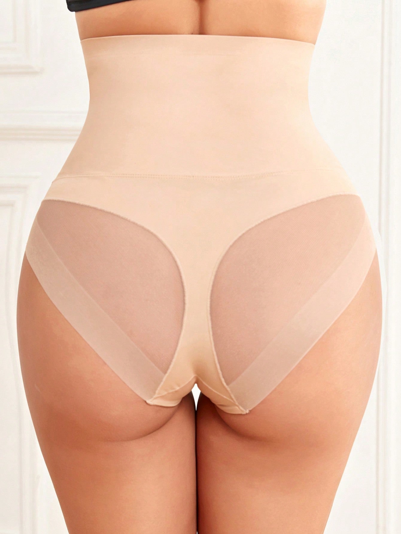 Women's Mesh Patchwork Shapewear Bottoms for a Flattering Fit Main image