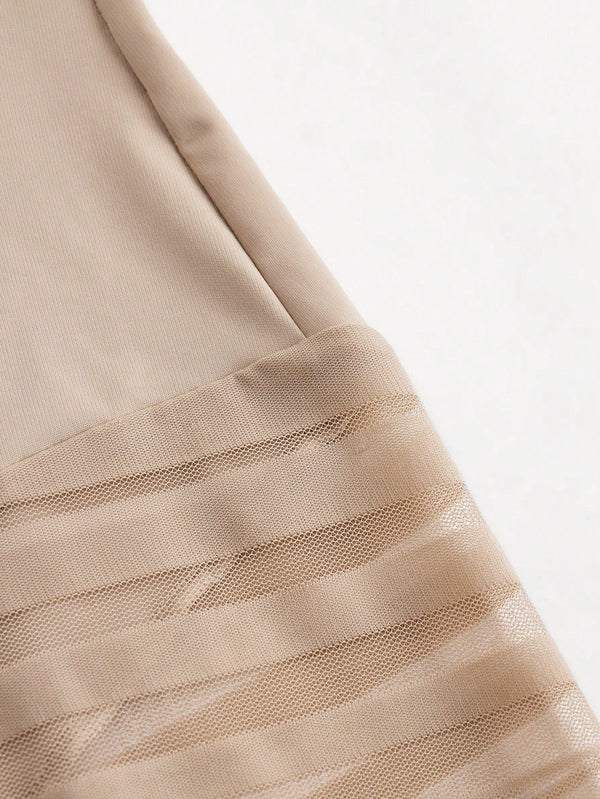 Women's Striped Shapewear Bottoms for Slimming and Comfort