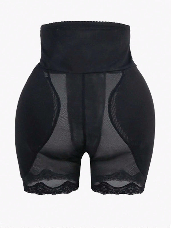 Women's High Waist Shapewear Briefs with Padded Hips and Tummy Control