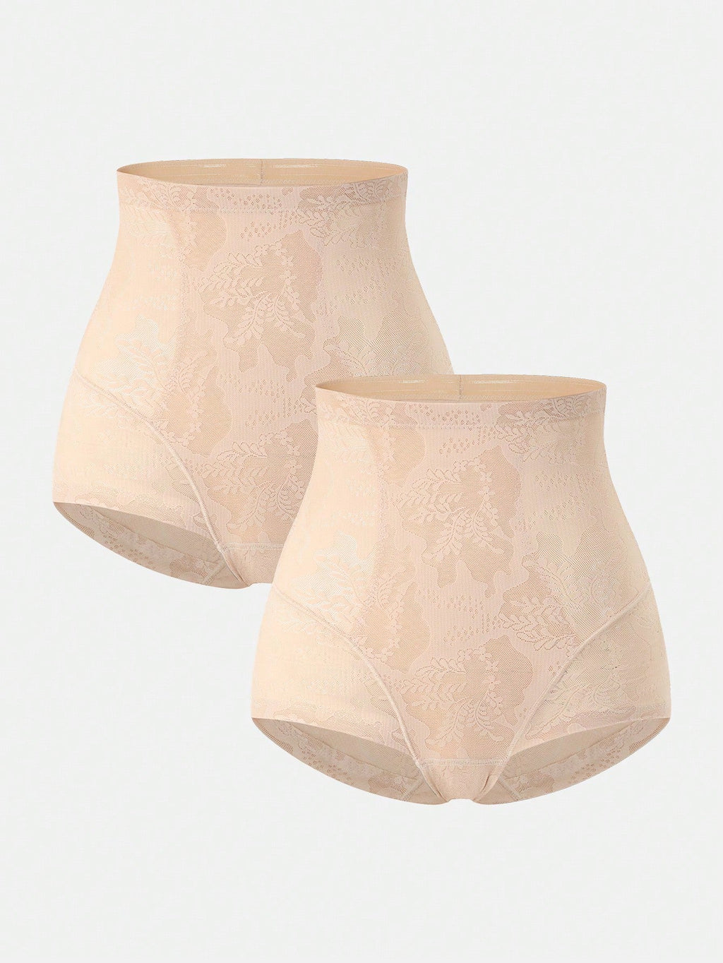 2pcs Women's High Waist Shapewear Panties - Casual & Comfortable
