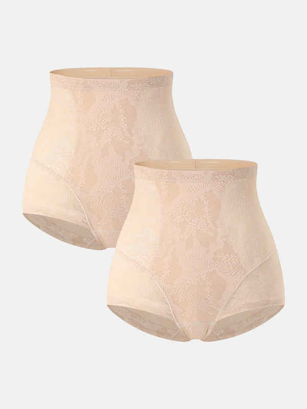 2pcs Women's High Waist Shapewear Panties - Casual & Comfortable