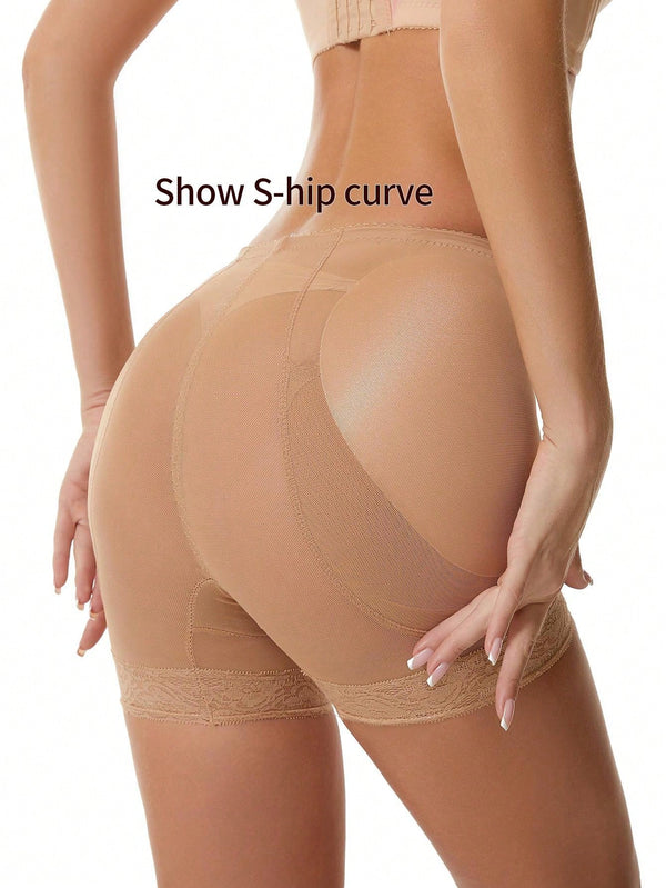 Women's High Waisted Tummy Control Shaper Panties with Padded Butt