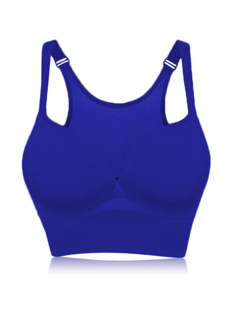 Wireless Sporty Shockproof Running Push Up Sports Bra