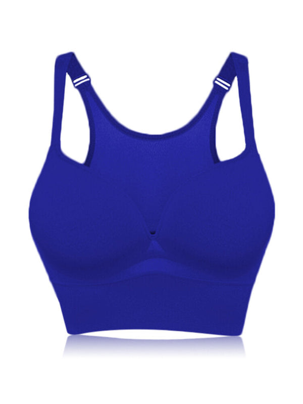 Wireless Sporty Shockproof Running Push Up Sports Bra