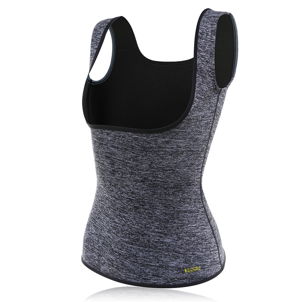 Women Sweat Sauna Body Shaper Vest Thermo Neoprene Trainer Sliming Waist Belt Tracksuit