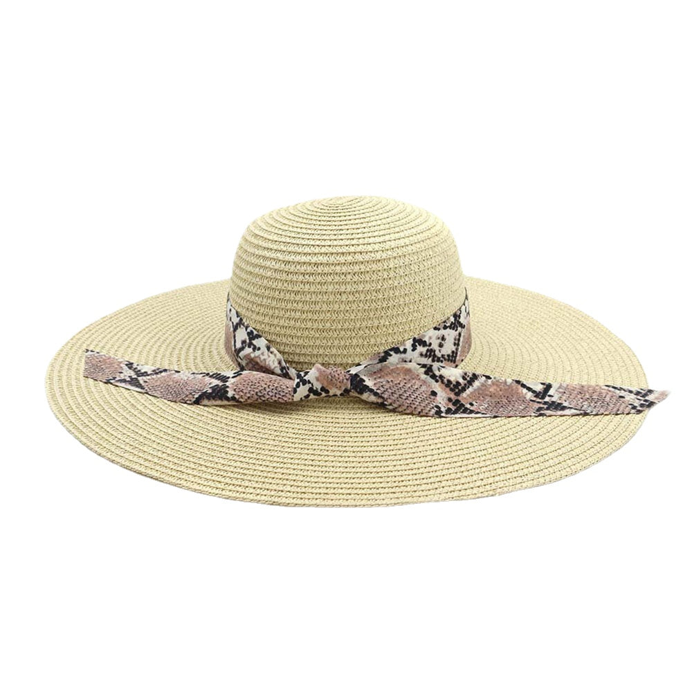 Women Sunscreen Vacation Beach Wild Brim Sun Hat Elegant Stylish Bowknot Straw Hat