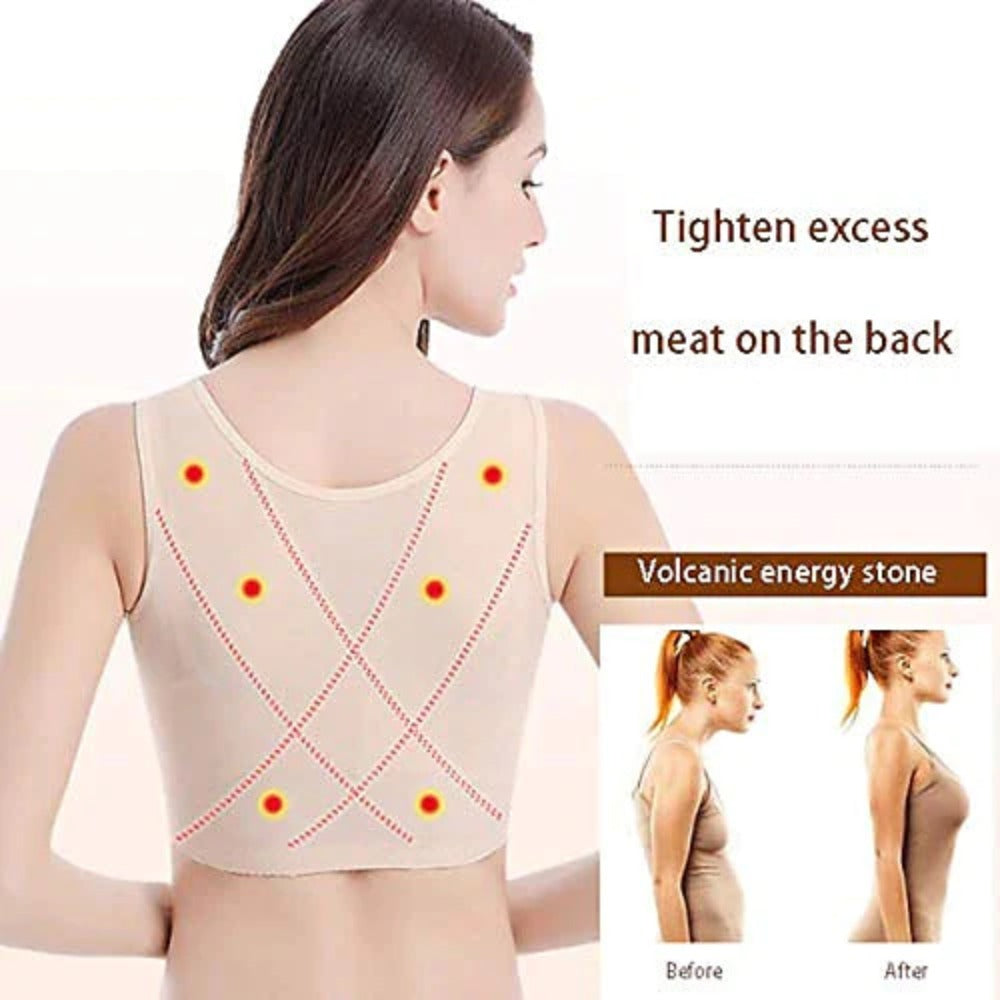 Women’s Posture Corrector Bra Body Compression Vest Shapewear Chest Hunchback Relief Secondary image