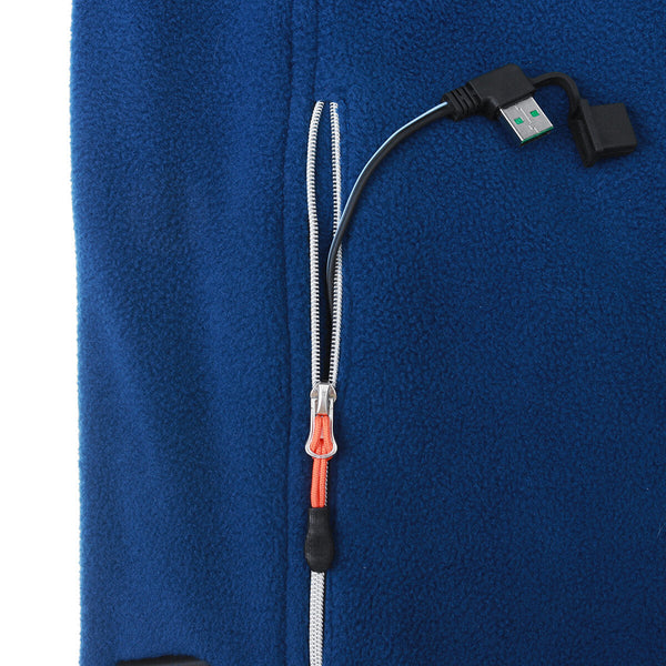 USB Heated Vest - Electric Heating Pads for Men & Women, Winter Warm Jacket with Intelligent Temperature Control