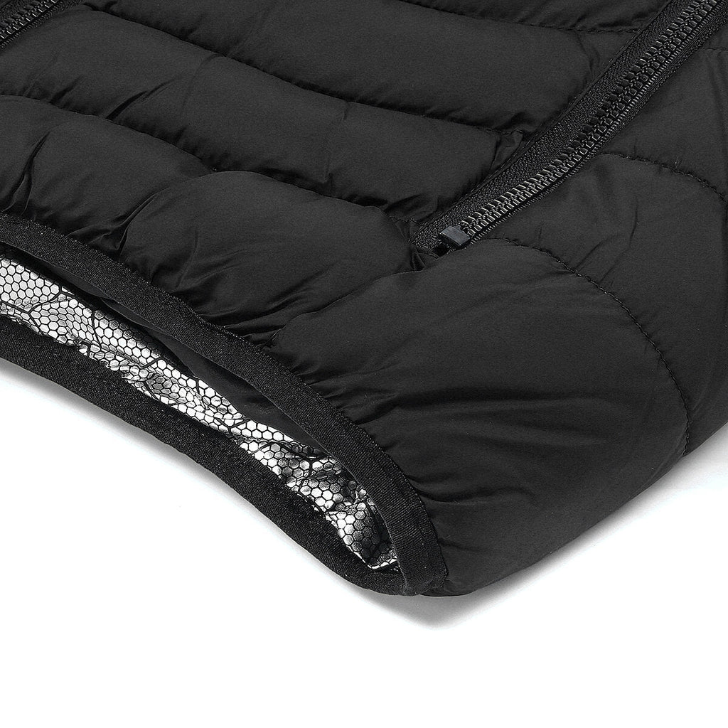 Unisex USB Heated Vest with 11 Zones, Dual-Control, Winter Warm Jacket for Skiing