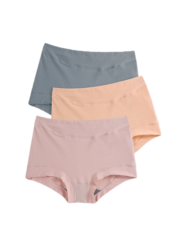 Plus Size Women's Antibacterial Graphene High Waist Breathable Panties Main image