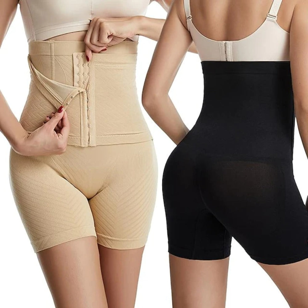 High Waisted Corset Waist Trainer Leggings for Women Tummy Control Leggings Body Shaping Waist Cincher Sports Legging Main image