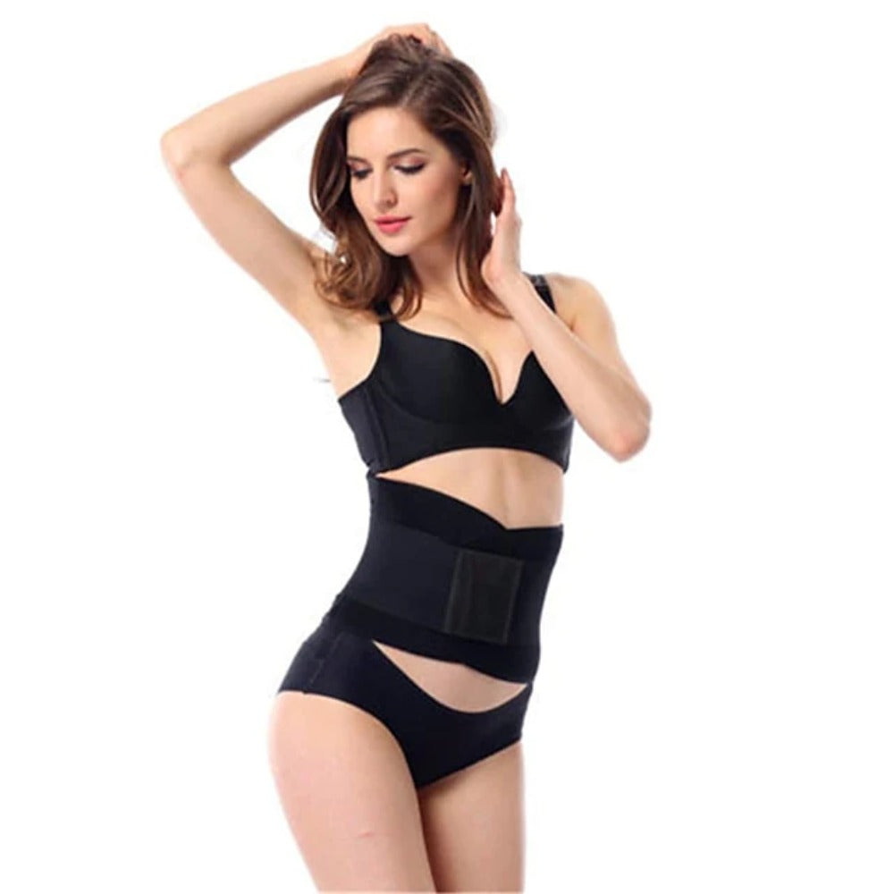 Fitness Exercise Weight Loss Wicking Belly Belt Spot Body Sculpting Support Adjustment Belly Belt Secondary image